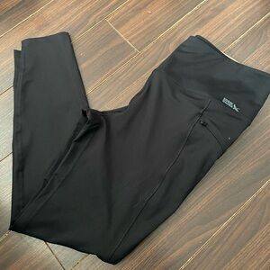 Eddie Bauer Women’s Black High-Rise Trail Pants With 3 Pockets Sz L